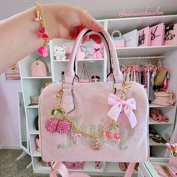 Handmade Cherry Coquette Purse Chain - Picture 1 of 1